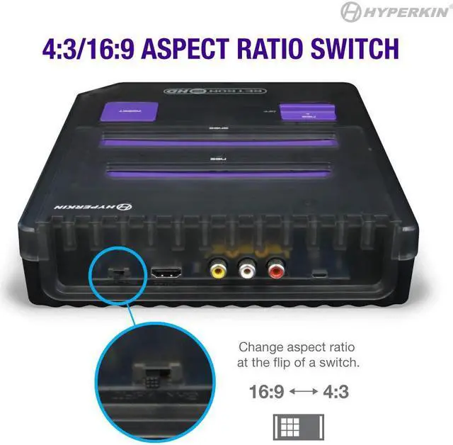 Alt view image 12 of 19 - Hyperkin RetroN 2 HD Gaming Console for NES/ Super Famicom - NES M02888-SB
