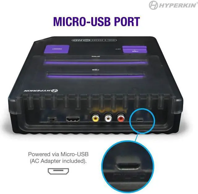 Alt view image 14 of 19 - Hyperkin RetroN 2 HD Gaming Console for NES/ Super Famicom - NES M02888-SB