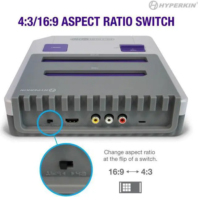 Alt view image 13 of 20 - Hyperkin RetroN 2 HD Gaming Console for Nintendo NES / SNES / Super Famicom - Gray