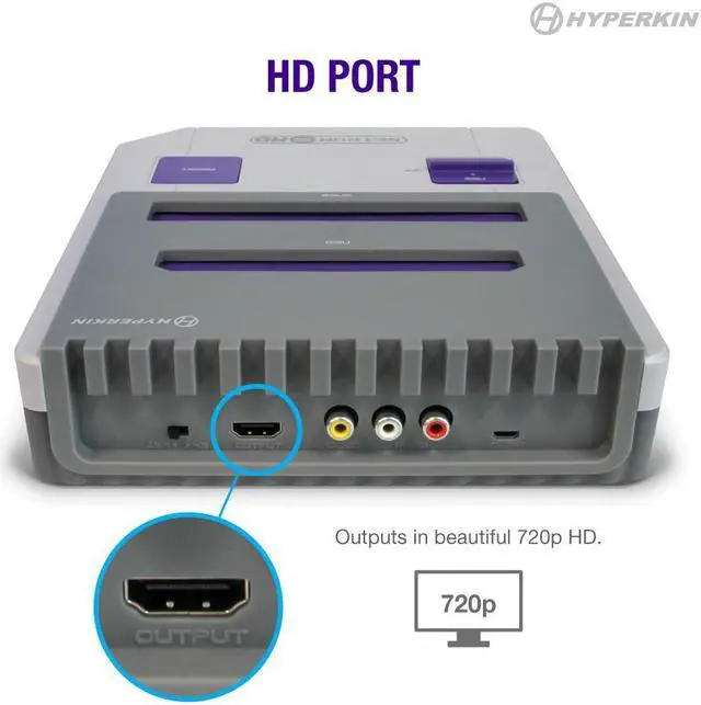 Alt view image 14 of 20 - Hyperkin RetroN 2 HD Gaming Console for Nintendo NES / SNES / Super Famicom - Gray