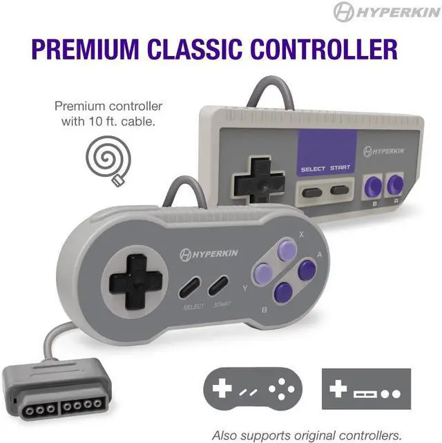 Alt view image 12 of 20 - Hyperkin RetroN 2 HD Gaming Console for Nintendo NES / SNES / Super Famicom - Gray