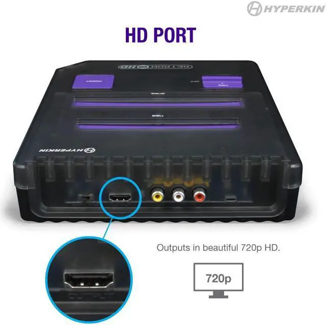 Alt view image 13 of 19 - Hyperkin RetroN 2 HD Gaming Console for NES/ Super Famicom - NES M02888-SB