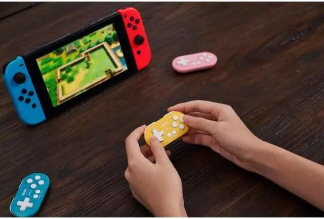 Alt view image 4 of 5 - 8bitdo Zero 2 BT (Yellow) Gamepad