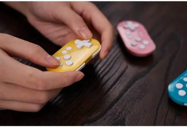 Alt view image 3 of 5 - 8bitdo Zero 2 BT (Yellow) Gamepad