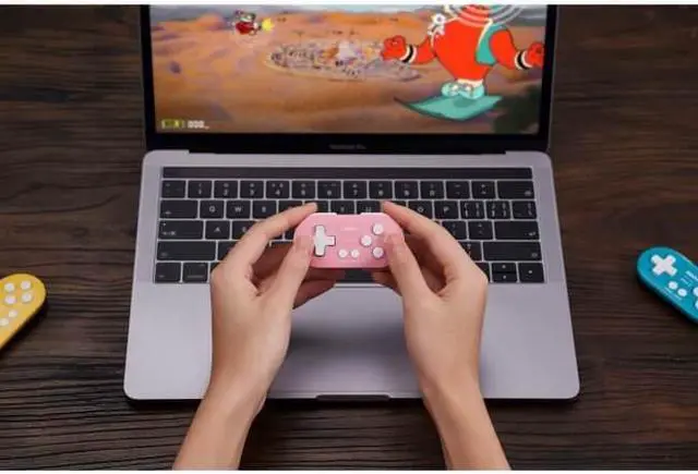 Alt view image 2 of 11 - 8BitDo Zero 2 Controller - Pink