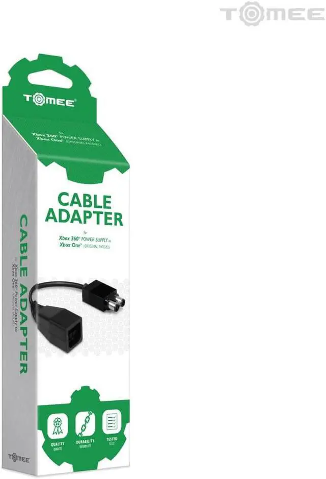 Alt view image 3 of 5 - Tomee M07461 Cable Adapter For Xbox 360 Power Supply To Xbox One (Original Model)