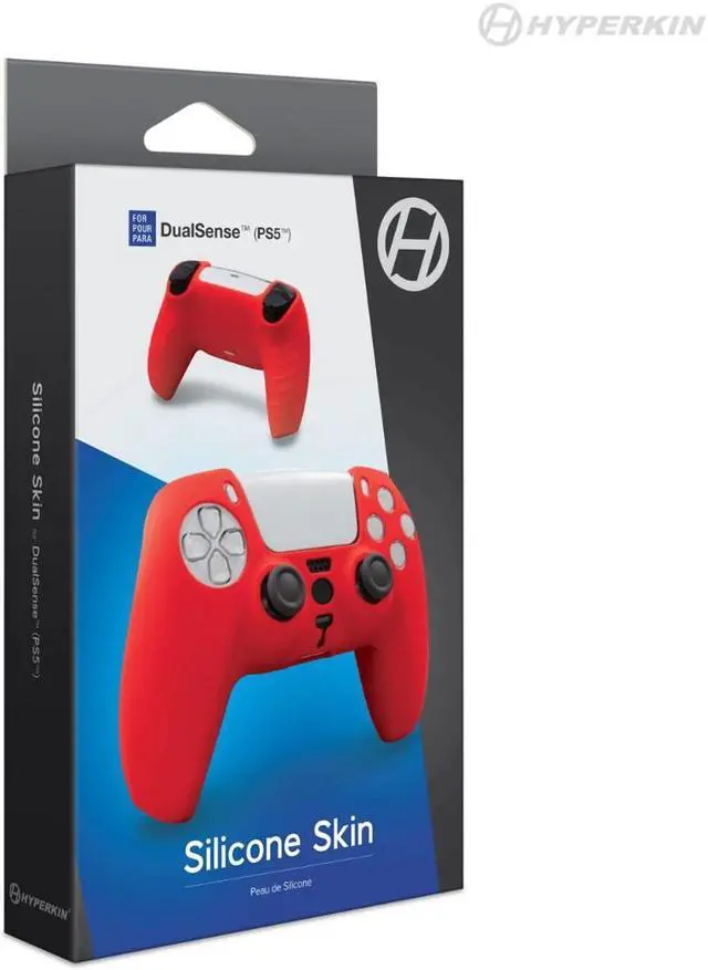 Alt view image 2 of 5 - Hyperkin M07482-RD Silicone Skin For DualSense® (PS5®) (Red)