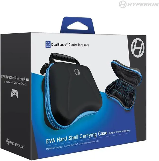 Alt view image 2 of 5 - Hyperkin M07483-BK EVA Hard Shell Carrying Case For DualSense® (PS5®) (Black)