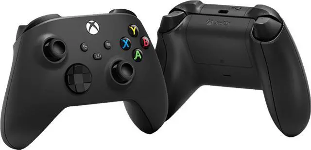 Alt view image 4 of 10 - Xbox M07491-CB Xbox Wireless Core Controller (Carbon Black) - Xbox Series X/Xbox Series S