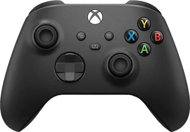 Alt view image 3 of 10 - Xbox M07491-CB Xbox Wireless Core Controller (Carbon Black) - Xbox Series X/Xbox Series S