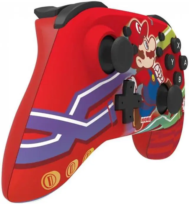 Alt view image 4 of 5 - HORI Nintendo Switch HORIPAD Wireless Pro Controller -  Super Mario Edition