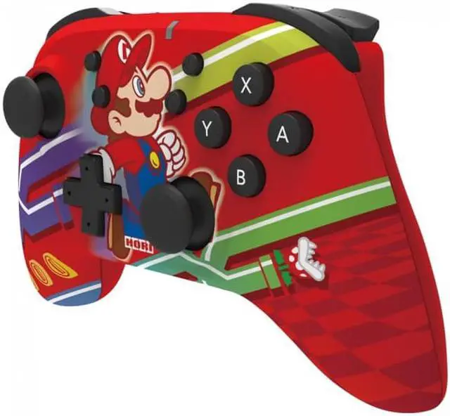 Alt view image 2 of 5 - HORI Nintendo Switch HORIPAD Wireless Pro Controller -  Super Mario Edition