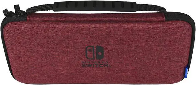 Alt view image 3 of 7 - HORI Nintendo Switch Slim Tough Pouch - Red