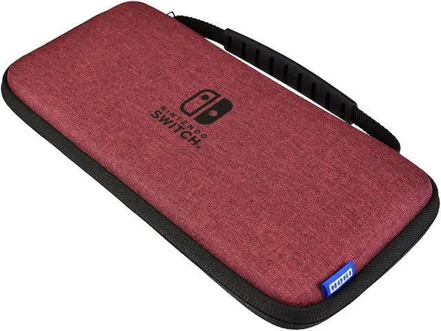 Alt view image 4 of 7 - HORI Nintendo Switch Slim Tough Pouch - Red
