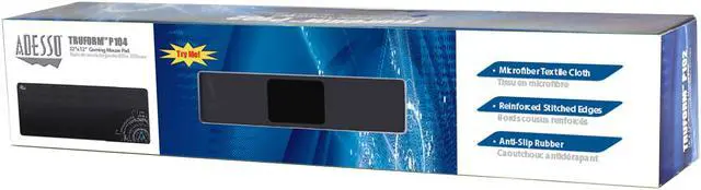 Alt view image 6 of 8 - Adesso TRUFORM P104 Gaming Mouse Pad