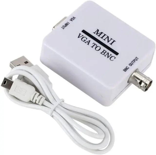 Alt view image 6 of 6 - Mintata2019 Mini VGA to BNC Converter HD 1080PSupport NTSC PAL Output Surveillance Video Converter Adapter