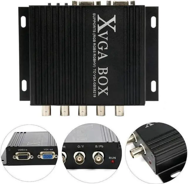 Alt view image 2 of 6 - GBS-8219/GBS-8239 XVGA Box CGA EGA RGB RGB RGBHV to VGA Industrial Converter Monitor Replacement Video Intelligent Converter for FHKD (GBS-8219)