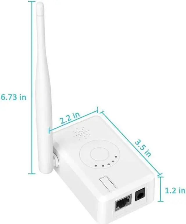 Alt view image 6 of 6 - HeimVision RR01 WiFi Range Extender for HeimVision HM241/ HM243 WiFi Security Camera System Only Compatible with HeimVision HM241/ HM243 8CH Security Camera System