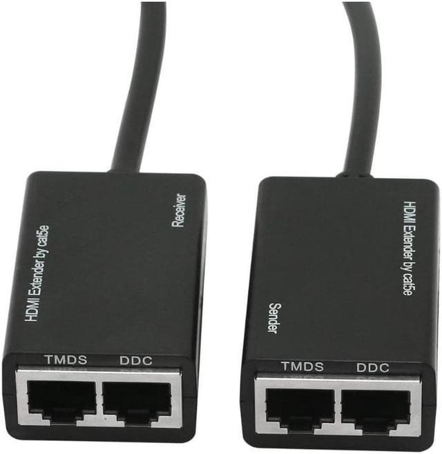 HDMI Extender,HDMI to RJ45 Network Cable Extender Converter