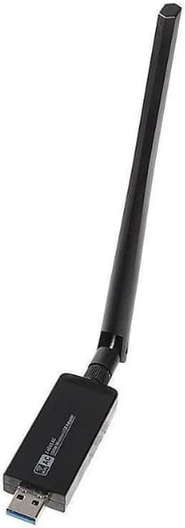 Alt view image 3 of 7 - RTL8812AU Chipset 1200Mbps 2.4GHz/5GHz 802.11ac WiFi USB Adapter Dongle Antenna