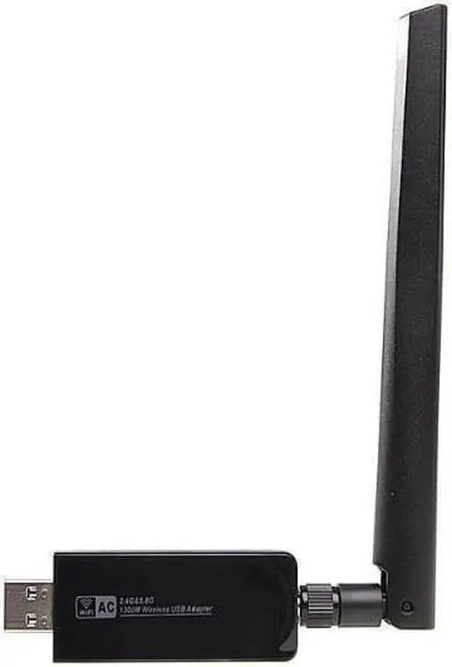 Alt view image 4 of 7 - RTL8812AU Chipset 1200Mbps 2.4GHz/5GHz 802.11ac WiFi USB Adapter Dongle Antenna