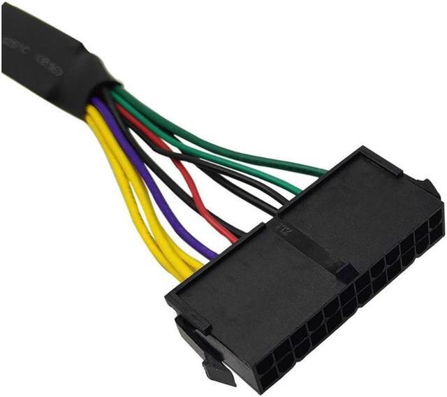 Alt view image 2 of 3 - 24 Pin to 6 Pin ATX Power Adapter Cable for HP Z220 Z230 SFF MT TWR Series 4000 6005 8300 ProDesk 600 G1 EliteDesk 800 G1 13-inch(33cm)