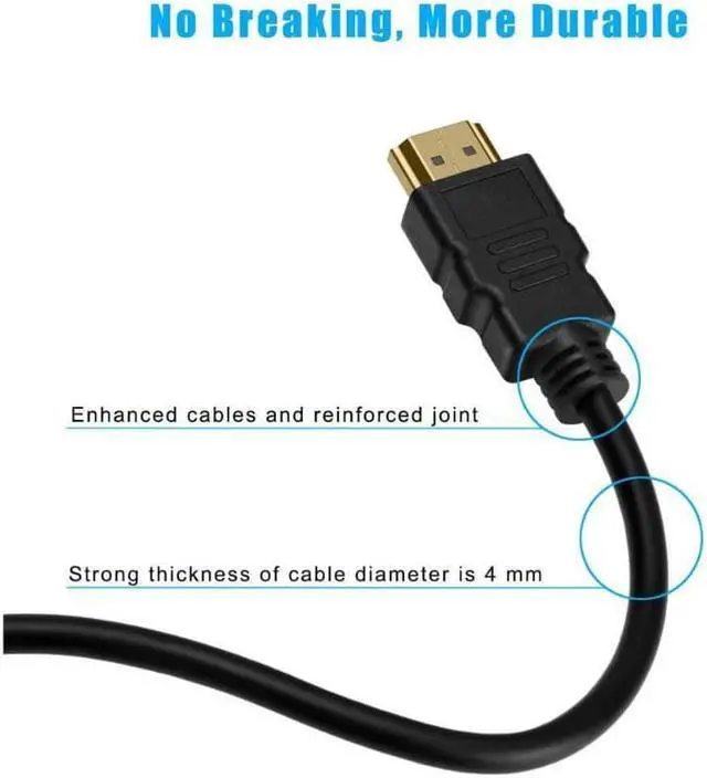 Alt view image 3 of 7 - 3 Pack HDMI to VGA Adapter Cable Converter (Male to Female) ,adapter 1080P for PC, Hfor Computer, Desktop, Laptop, PC, Monitor, Projector, HDTV
