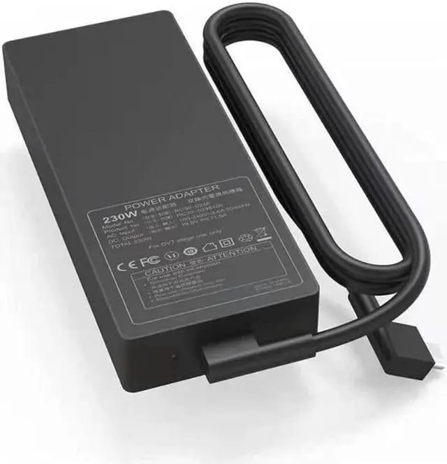 Alt view image 2 of 5 - 230W Charger for Razer Blade 14, Blade Pro 17 Blade 15 Advanced Model 2019 2020 2021 RTX 3060 3070 3080 2060 2070 2080