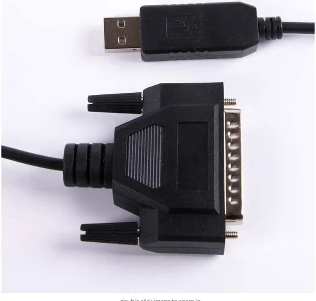 Alt view image 3 of 4 - USB RS232 to DB25 Cable for Fanuc CNC Control Data Transfering Serial Cable Compatible C-232R US-232R