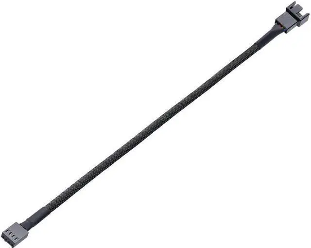 Alt view image 3 of 6 - (10 Pack) 4-Pin PWM Fan Splitter Cable, 10.5"Sleeved Braided Adapter Computer PC Fan Power Extension Cable Converterfor Computer ATX Case 4 Pin 3 Pin Cooling Fan Cable