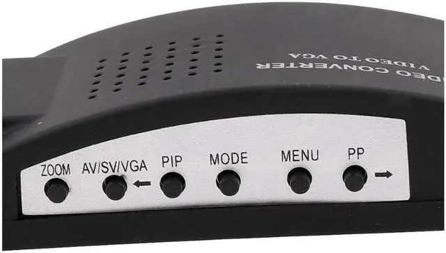 Alt view image 2 of 7 - Global Bargains AC 100-240V 0.3A DC 5V 2A S-Video PC to TV AV BNC to VGA Converter AC/DC Adapter