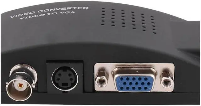 Alt view image 4 of 7 - Global Bargains AC 100-240V 0.3A DC 5V 2A S-Video PC to TV AV BNC to VGA Converter AC/DC Adapter