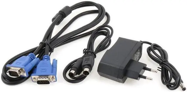 Alt view image 6 of 7 - Global Bargains AC 100-240V 0.3A DC 5V 2A S-Video PC to TV AV BNC to VGA Converter AC/DC Adapter