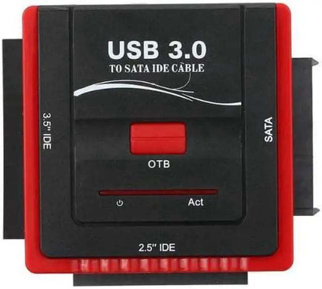 Alt view image 3 of 6 - USB 3.0 To SATA/IDE Adapter Hard Drive Converter for Universal 2.5/3.5 HDD/SSD Hard Drive Disk With Power Supply