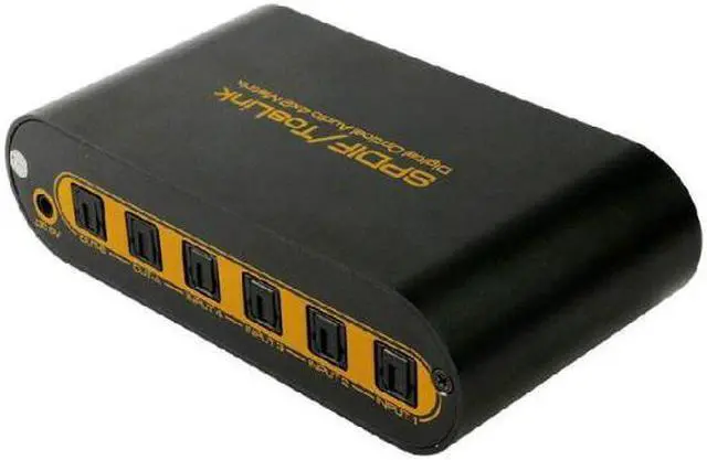 Alt view image 3 of 4 - 4x2 4 In 2 Out HDMI SPDIF IR Remote Matrix Switch Splitter Supports DTS-HD Dolby(AIS ADMX0402M1)