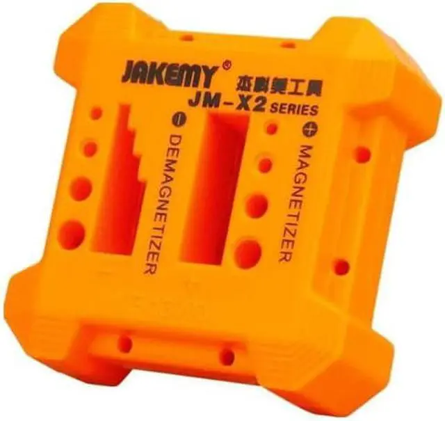 Main image of Mini 2 in 1 Magnetizer Demagnetizer Screwdriver For Steel Screwdriver Blades Tweezers Hand Tools Magnetizing Device JM-X2