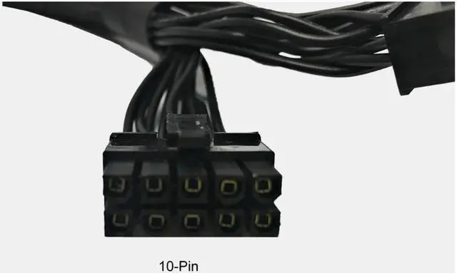 Alt view image 4 of 5 - AYA 24" (24-INCH) ATX 24(20+4)-Pin to 18-Pin + 10-Pin Extension Modular PSU for Seasonic M12II Evo Series 520, 620, 650, 750, 850