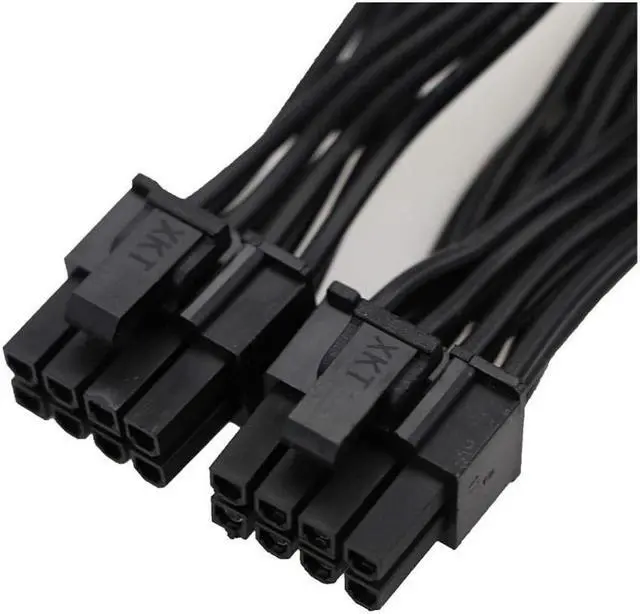 Alt view image 4 of 5 - 5Pack 4-Pin Case Male to Female PWM Fan Splitter Cable 12.6inch Sleeved Braided Adapter Computer PC Fan Power Extension Cable Converter for Computer ATX Case Compatible 3-Pin/4-Pin Cooling Fan Cable