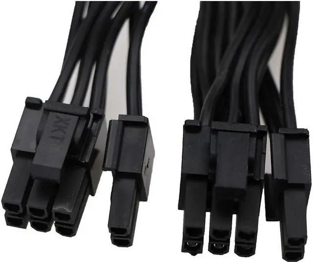 Alt view image 5 of 5 - 5Pack 4-Pin Case Male to Female PWM Fan Splitter Cable 12.6inch Sleeved Braided Adapter Computer PC Fan Power Extension Cable Converter for Computer ATX Case Compatible 3-Pin/4-Pin Cooling Fan Cable
