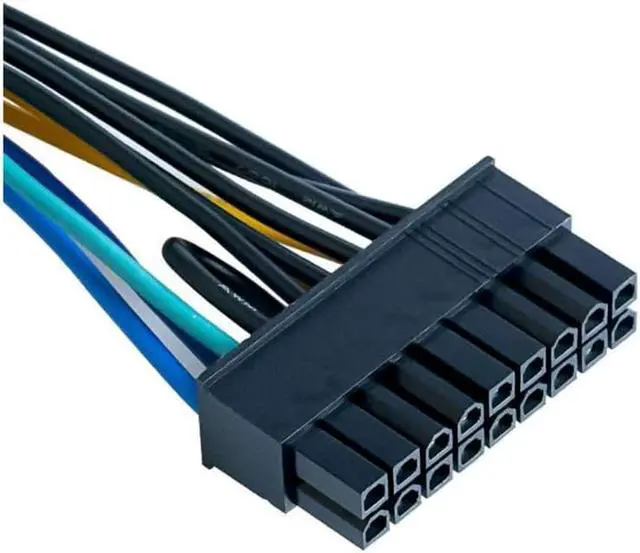 Alt view image 4 of 6 - PSU ATX 24Pin to 18Pin Adapter Converter Power Cable Cord for HP Z420 Z620 Desktop Workstation Motherboard 18AWG 30CM