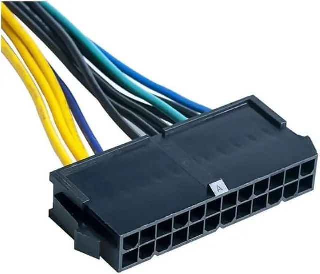 Alt view image 3 of 6 - PSU ATX 24Pin to 18Pin Adapter Converter Power Cable Cord for HP Z420 Z620 Desktop Workstation Motherboard 18AWG 30CM