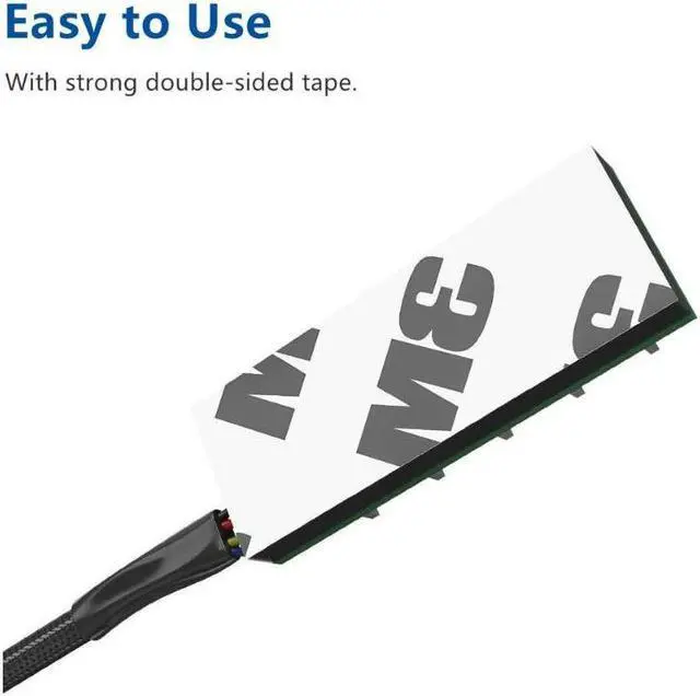 Alt view image 5 of 7 - PWM Fan Hub 2 Pack PC Fan Splitter 5 Way Sleeved Power Supply Cable Adapter Internal Motherboard Fan Power Extension Cable Cord for Computer Cooler Case 4-Pin and 3-Pin Fans 17.7inch