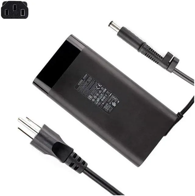 Alt view image 6 of 7 - 230W 19.5V 11.8A Original Charger Power Adapter Compatible for hp TPN-LA10 925141-850 fit for Omen X 2S 15, fit for Z2 Mini G4, Thunderbolt Dock 230W G2 2UK38AA Zbook 15 17 G2 Power Cord