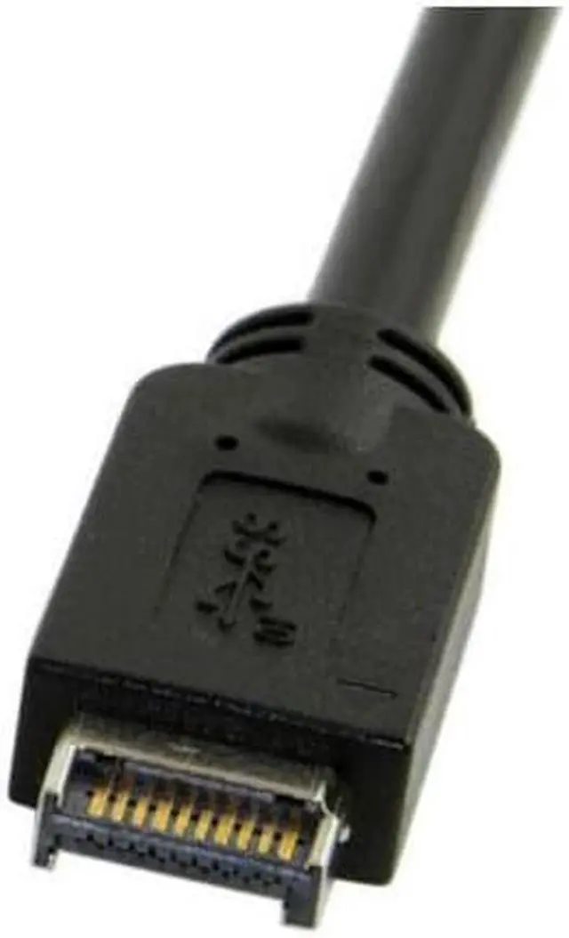 Alt view image 2 of 5 - USB 3.1 Front Panel Header to USB 3.0 Type-A Male Extension Data Cable 50cm