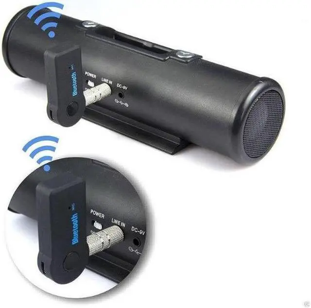 Alt view image 2 of 6 - Wireless Bluetooth Receiver Adapter Dongle Mini 4.1 Stereo 3.5mm Jack for Car Computer Music Audio Aux For Headphone Handsfree