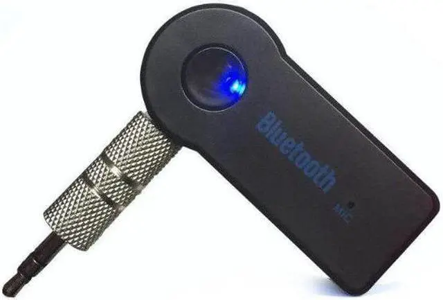 Alt view image 3 of 6 - Wireless Bluetooth Receiver Adapter Dongle Mini 4.1 Stereo 3.5mm Jack for Car Computer Music Audio Aux For Headphone Handsfree
