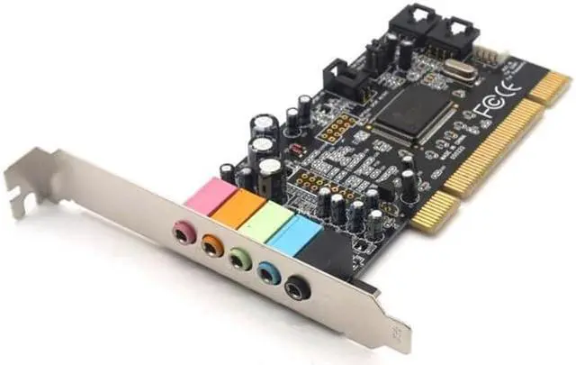 Alt view image 2 of 7 - Weastlinks Classic PCI Sound Card 5.1CH CMI8738 Chipset Audio Digital Sound Card Desktop Stereo Surround PCI Sound Audio Card