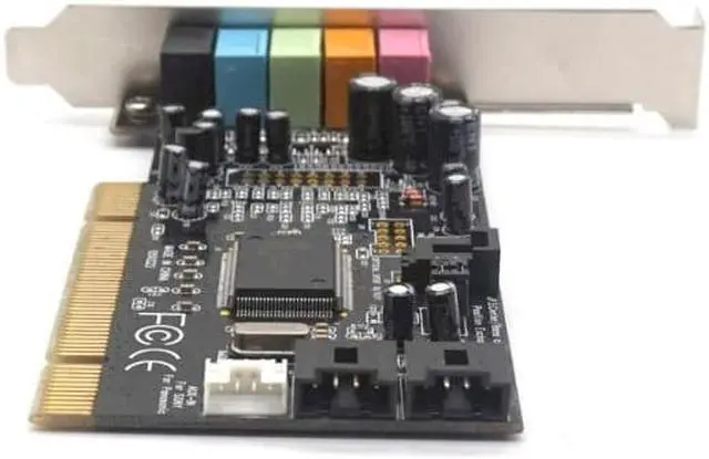 Alt view image 6 of 7 - Weastlinks Classic PCI Sound Card 5.1CH CMI8738 Chipset Audio Digital Sound Card Desktop Stereo Surround PCI Sound Audio Card