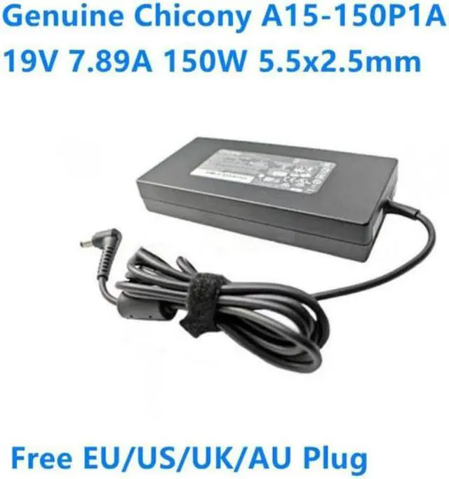 Main image of Chicony A15-150P1A 19V 7.89A 150W A150A010L AC Adapter For CLEVO W650KK1 P955EP6 P950HP6 Laptop Power Supply Charger