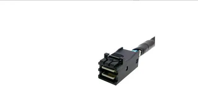 Alt view image 2 of 6 - FVH U.2 U2 SFF-8639 NVME PCIe SSD Cable for Mainboard SSD M.2 SFF-8643 Mini SAS HD SF-093-0.5M